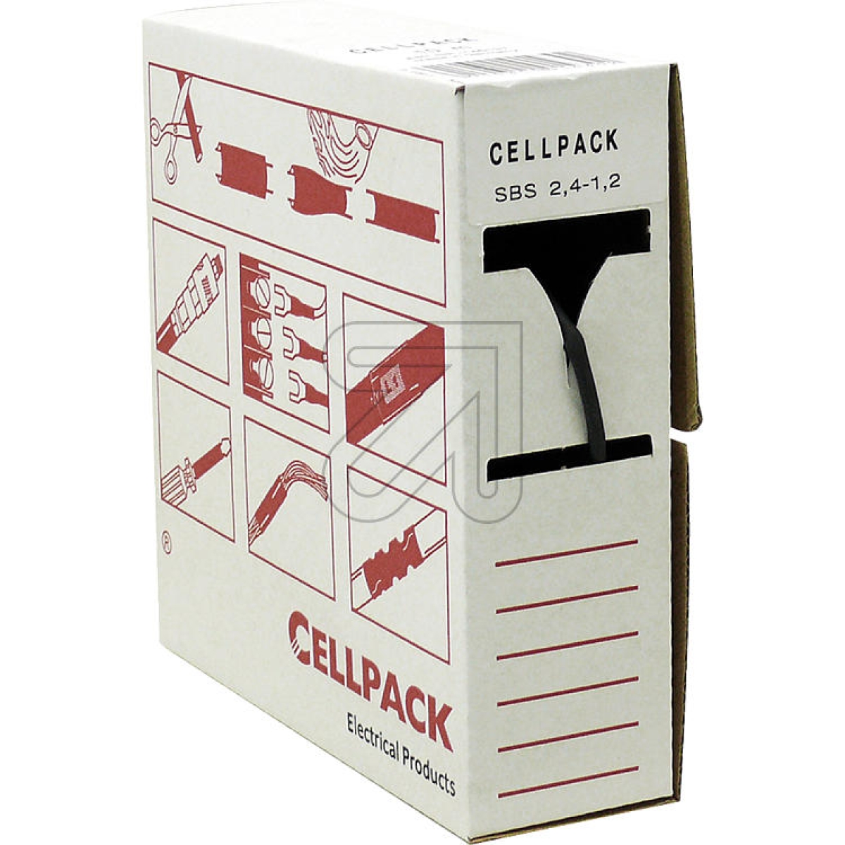 CellpackShrink tubing 2.4-1.2, content 10m