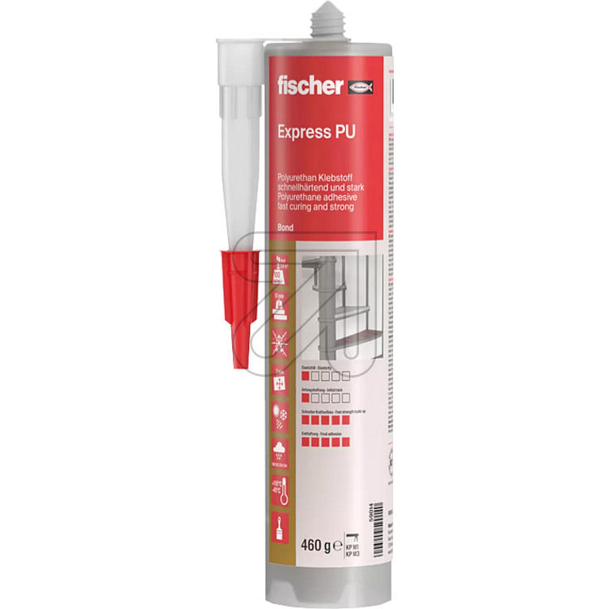 FischerConstruction adhesive Express PU 59014-Price for 0.3100 literArticle-No: 726260