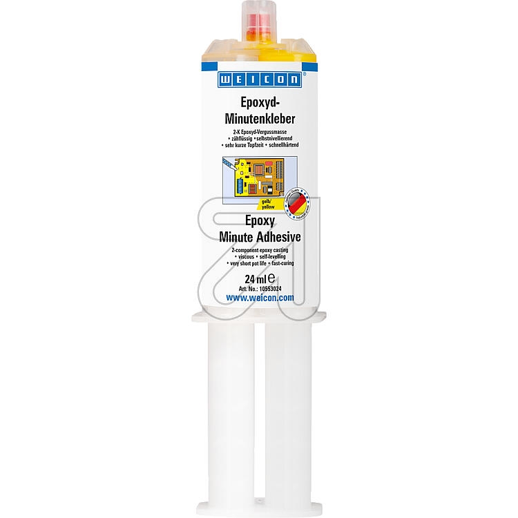 WEICONEpoxy minute adhesive yellow 24ml-Price for 0.0240 literArticle-No: 731370