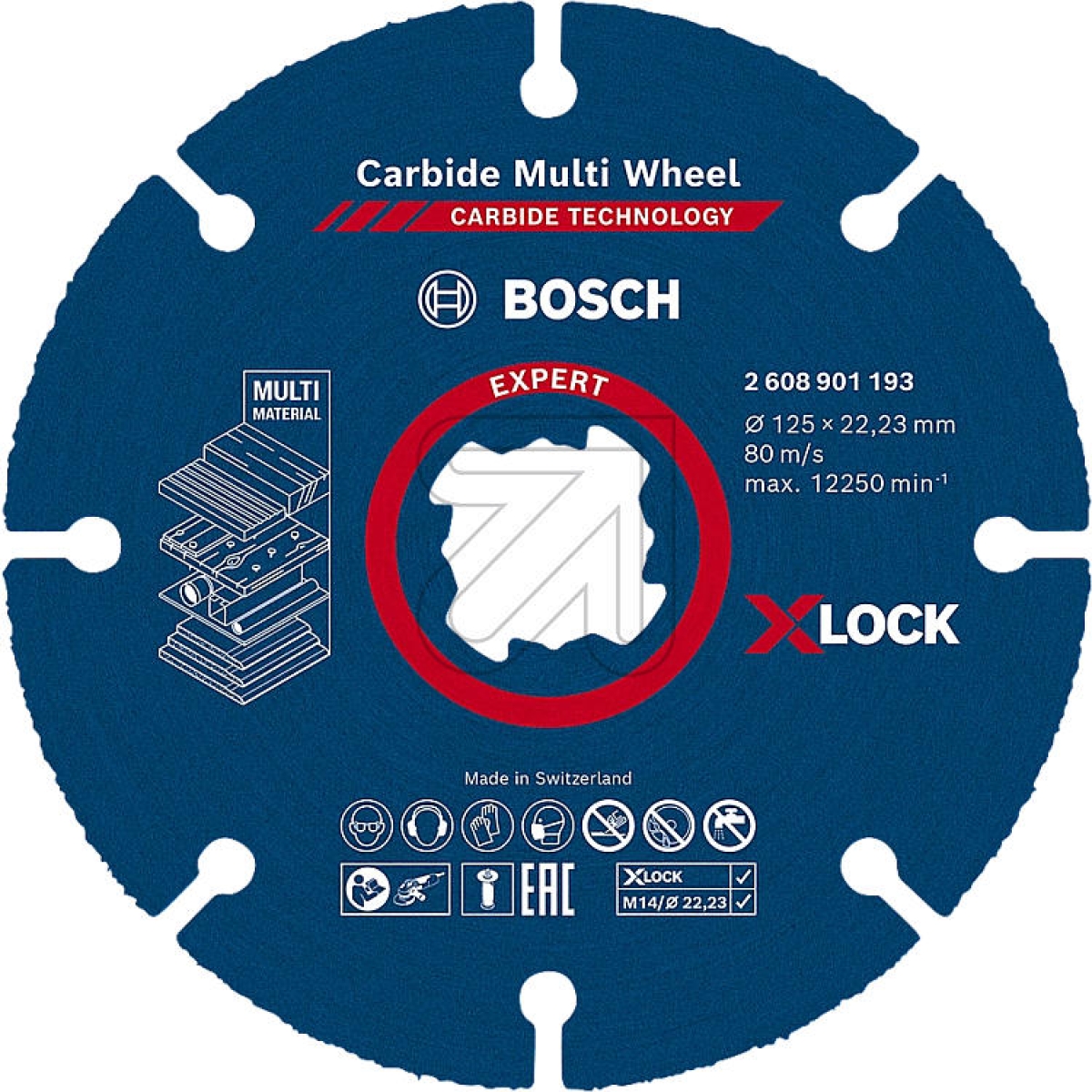 BoschX-LOCK CMW 125x22.23mm EXPERT 2608901193Article-No: 749240