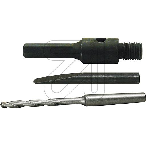 eltricAufnahmeschaft-Set 6-kant auf Zapfen M16 für Dosensenker M16,Artikel-Nr: 750430