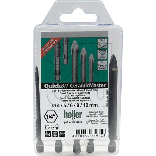 hellerBright glass/ceramic drill set, 5 piecesArticle-No: 750755