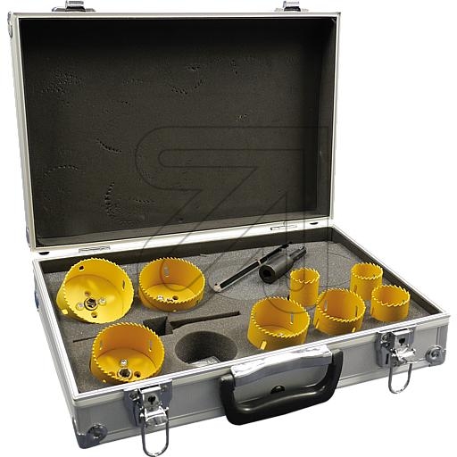 FISCH ToolsProFit bi-metal combination hole saw set 10 pieces in caseArticle-No: 751720