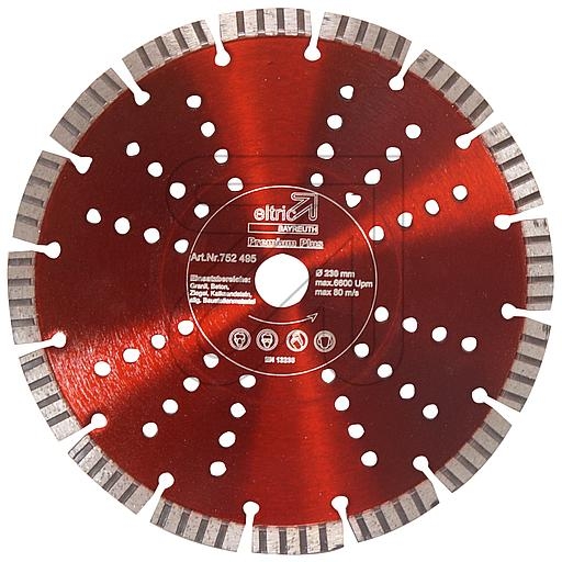 eltricDiamond cutting disc 230mm redArticle-No: 752495