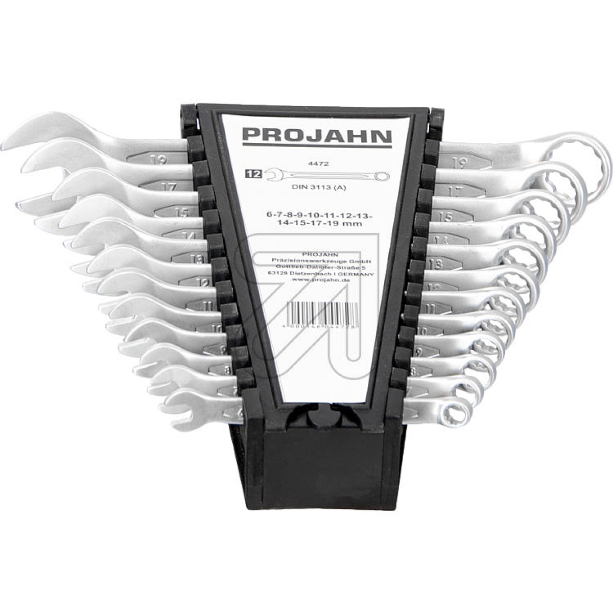 ProjahnOpen-end wrench set 12 pcs. 6-7-8-9-10-11-12-13-14-15-17-19Article-No: 753835