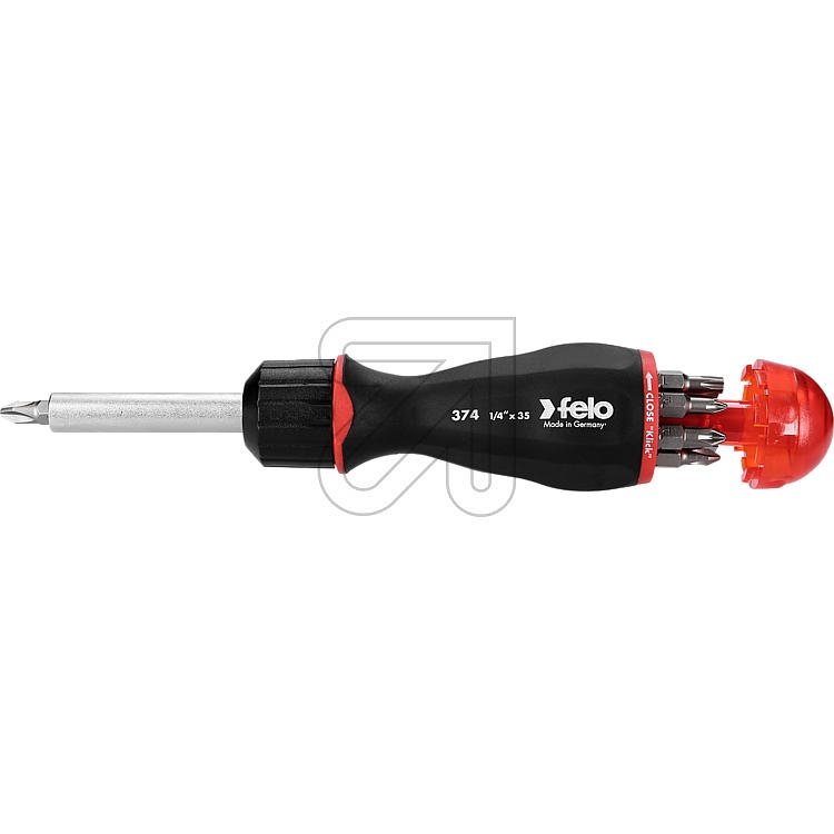 feloScrewdriver with bit holder 37420405 feloArticle-No: 754060