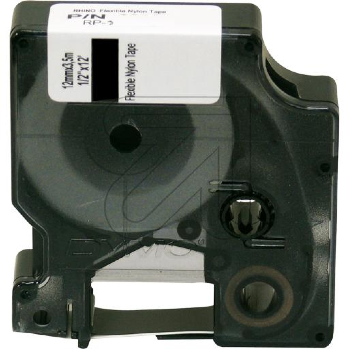 DYMOstandard label tape D1 plastic, B 9mm S0720680 - black on whiteArticle-No: 758055
