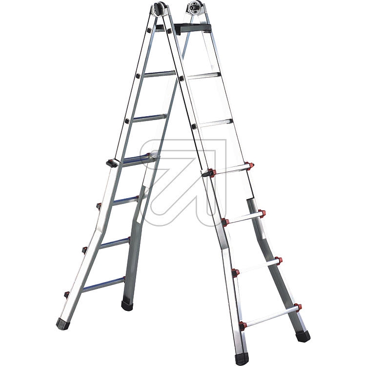 cimcoAluminum telescopic ladder 2x6 steps 146706Article-No: 775365