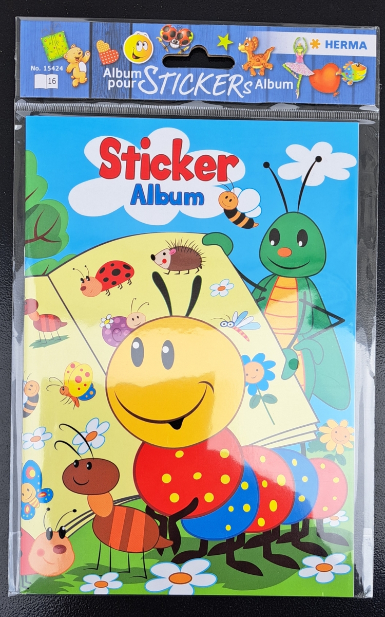 HermaSticker scrapbook for kids, A5, Frieda & Friends (16 pages, blank) 15424Article-No: 4008705154246
