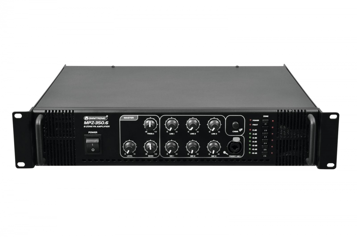 OMNITRONICMPZ-350.6 PA Mixing AmplifierArticle-No: 80709741