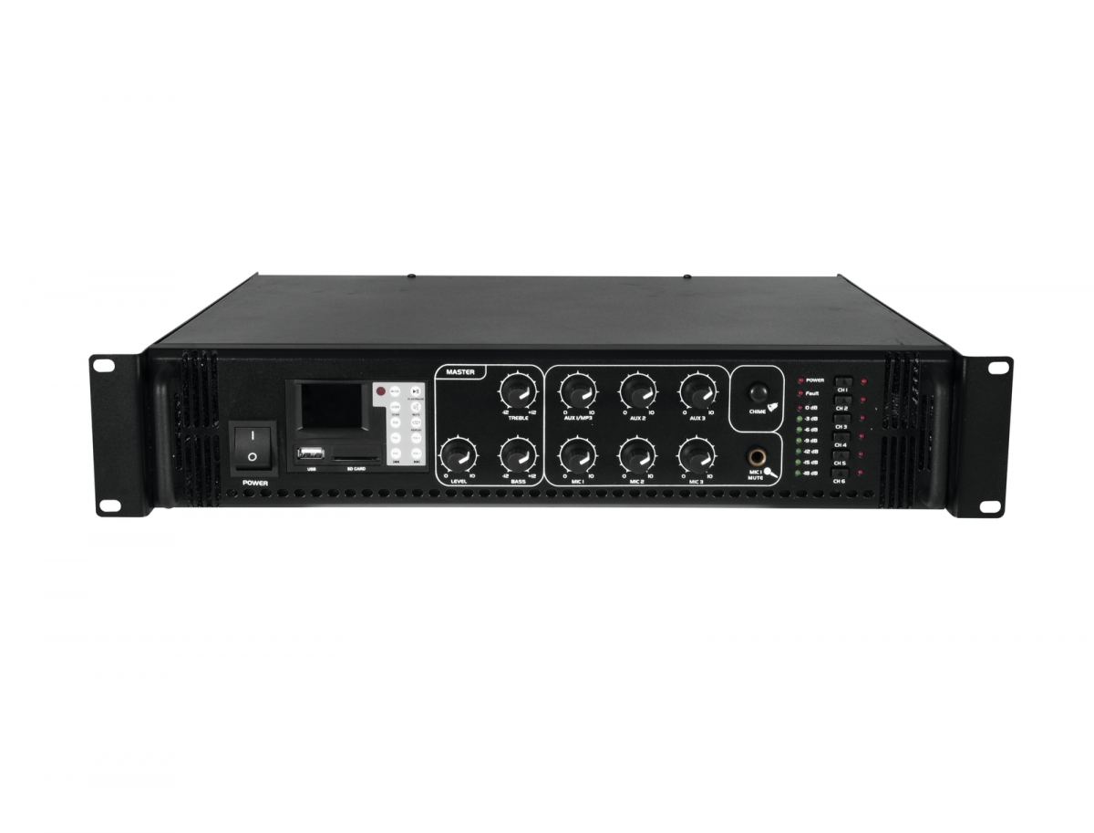 OMNITRONICMPZ-650.6P PA Mixing AmplifierArticle-No: 80709755