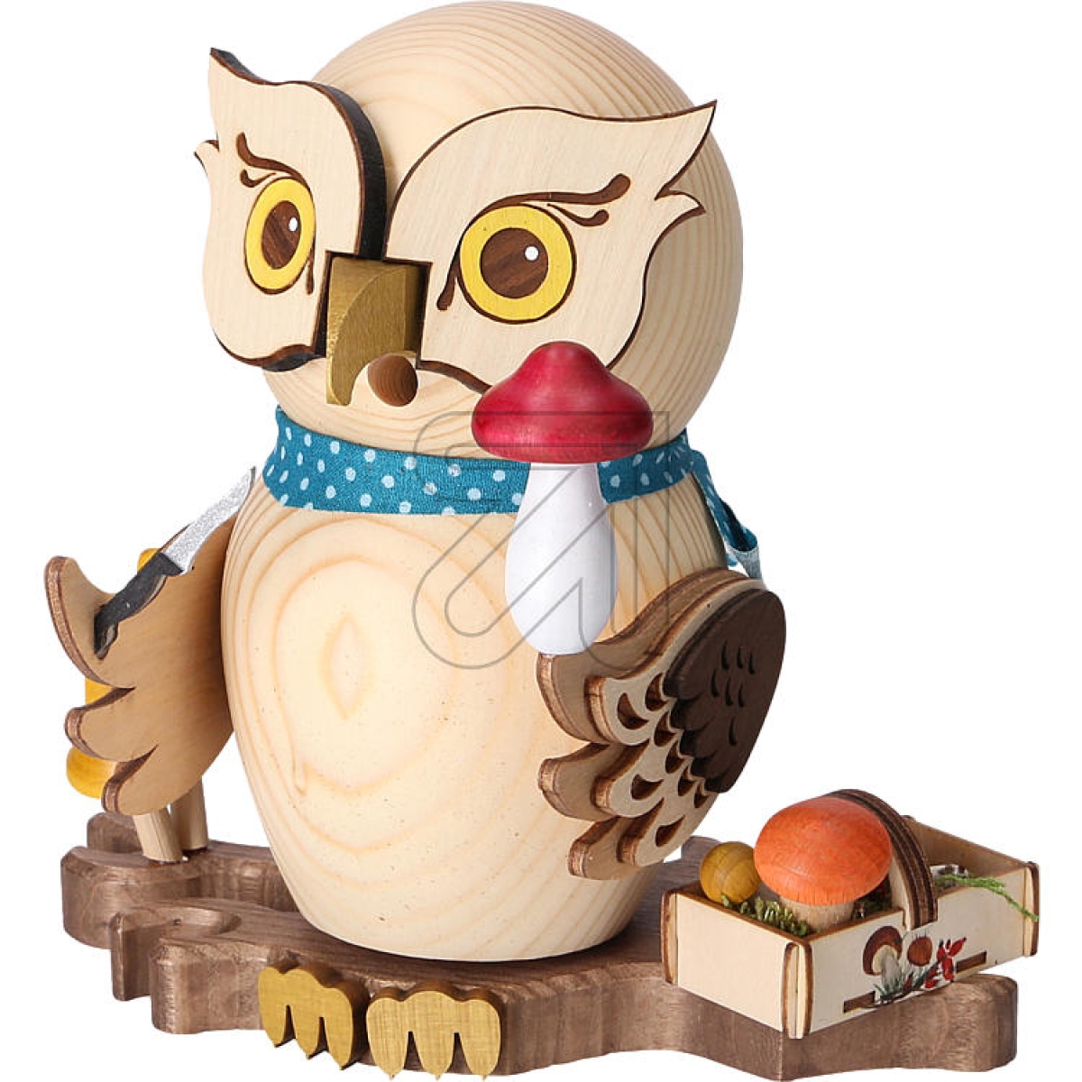 Drechslerei KuhnertRM owl mushroom picker 37238Article-No: 822085