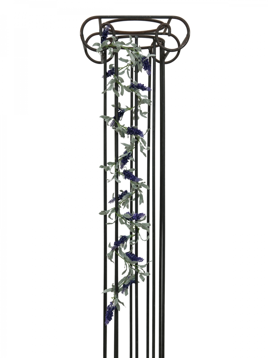 EUROPALMSBlütengirlande, künstlich, violett, 180cm