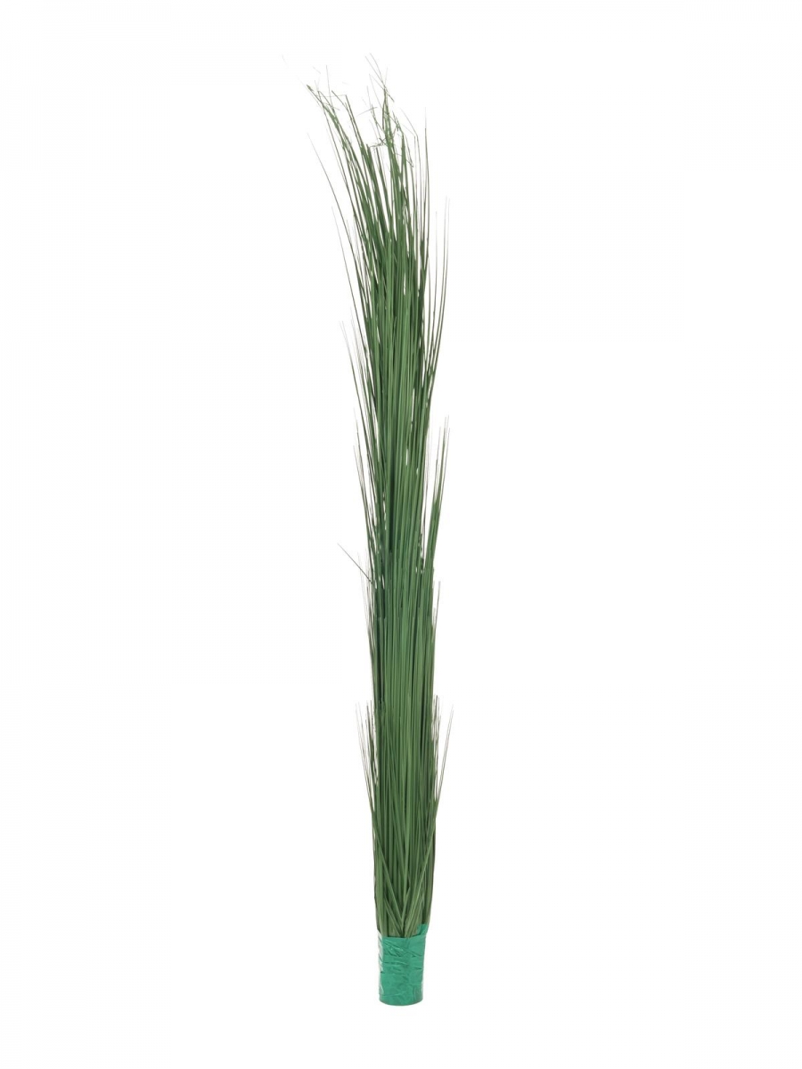 EUROPALMSReed grass, dark green, artificial, 127cm