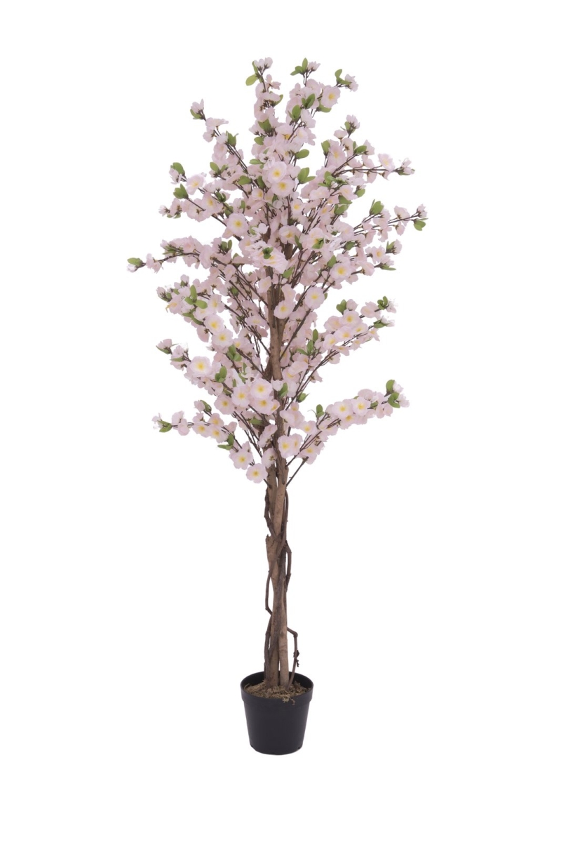 EUROPALMSCherry tree with 3 trunks, artificial plant, pink, 150 cmArticle-No: 82507833