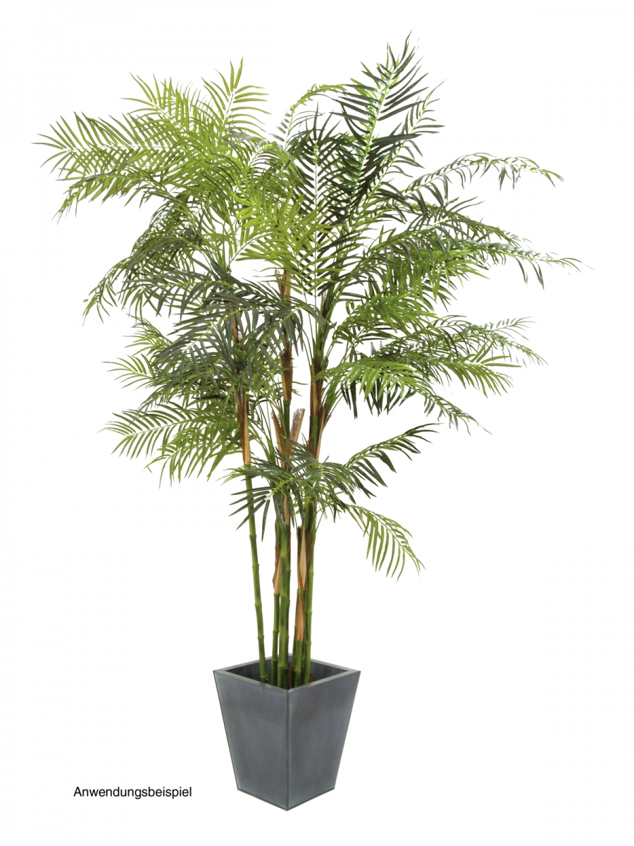 EUROPALMSCycasrohr Palme, Kunstpflanze, 280cm