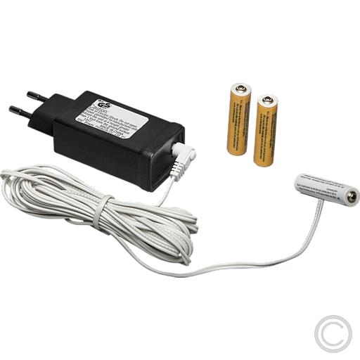 KonstsmideSteckernetzteil für Netzbetrieb 230V von batteriebetriebenen Artikeln 3 Micro 4,5V=/0,5A 5153-000Artikel-Nr: 830925