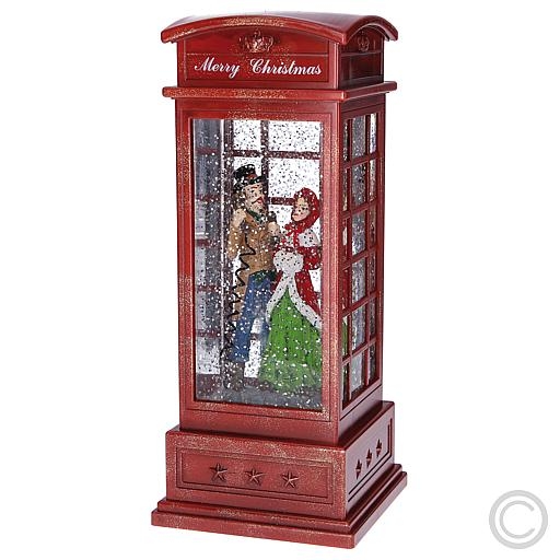 KonstsmideLED Telephone Box Charles Dickens Style 4368-550Article-No: 831265