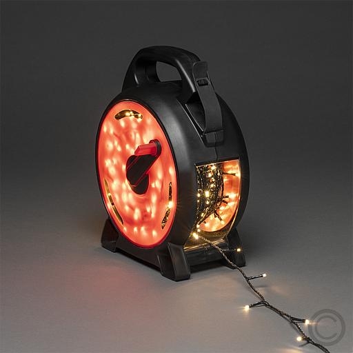 KonstsmideLED micro light chain inside and outside illuminated length 27.93m total length 37.93m 400 LEDs warm white 3834-107Article-No: 831635