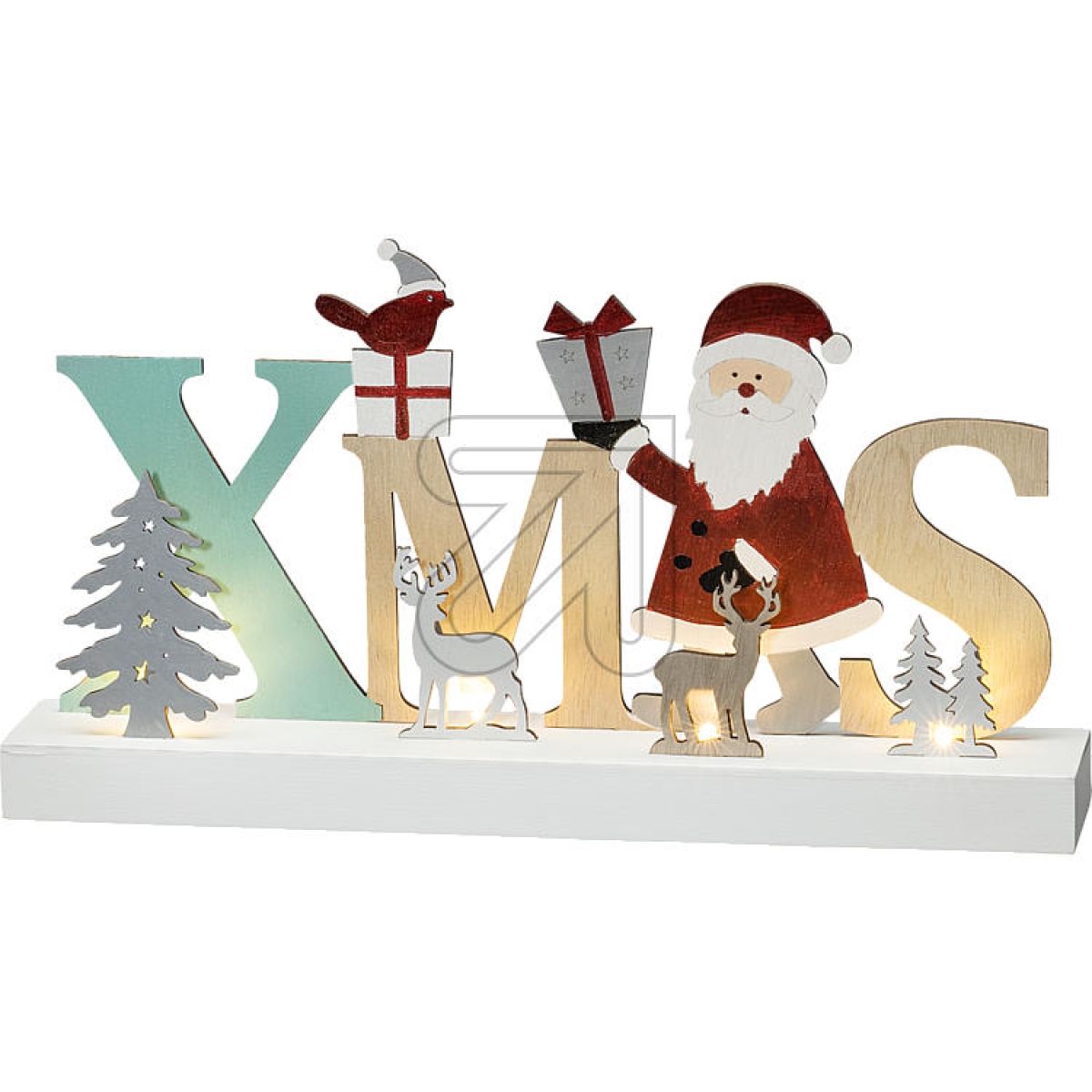 KonstsmideLED wooden silhouette XMAS 3274-500Article-No: 832135