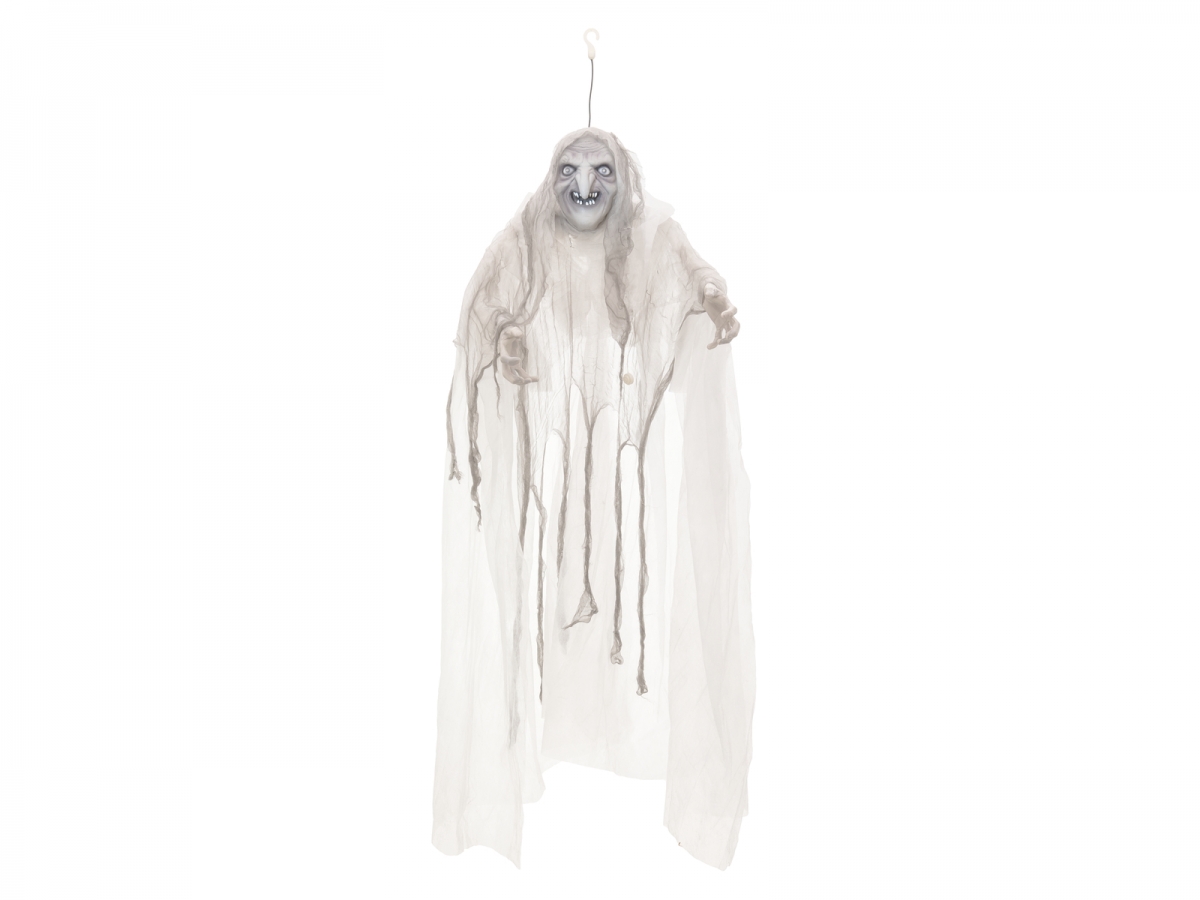 EUROPALMSHalloween Witch, white, 170x50x20cm