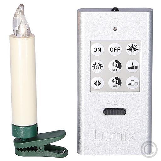LumixWireless LED candles Lumix Superlight Mini with 12 battery-operated single candles 75522Article-No: 833400