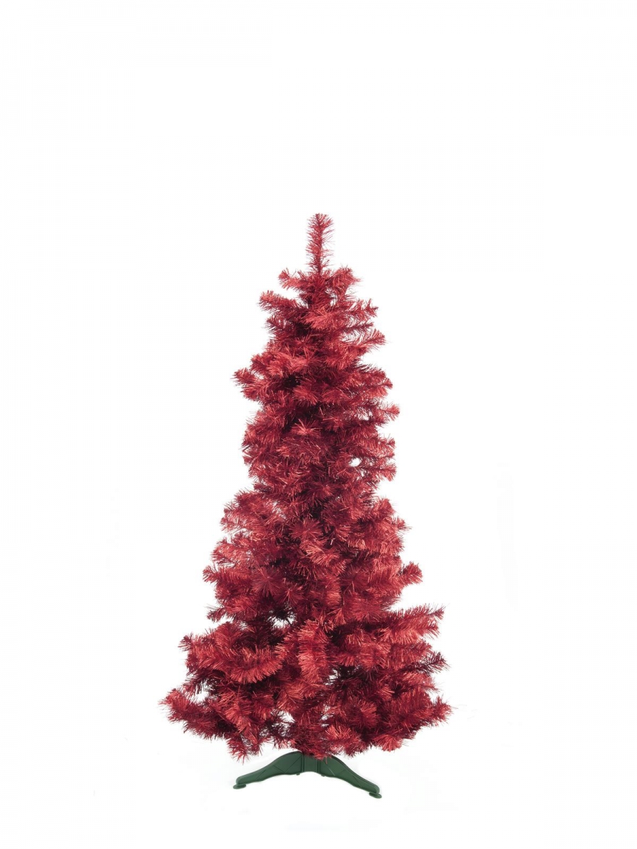 EUROPALMSFir tree FUTURA, red metallic, 180cm