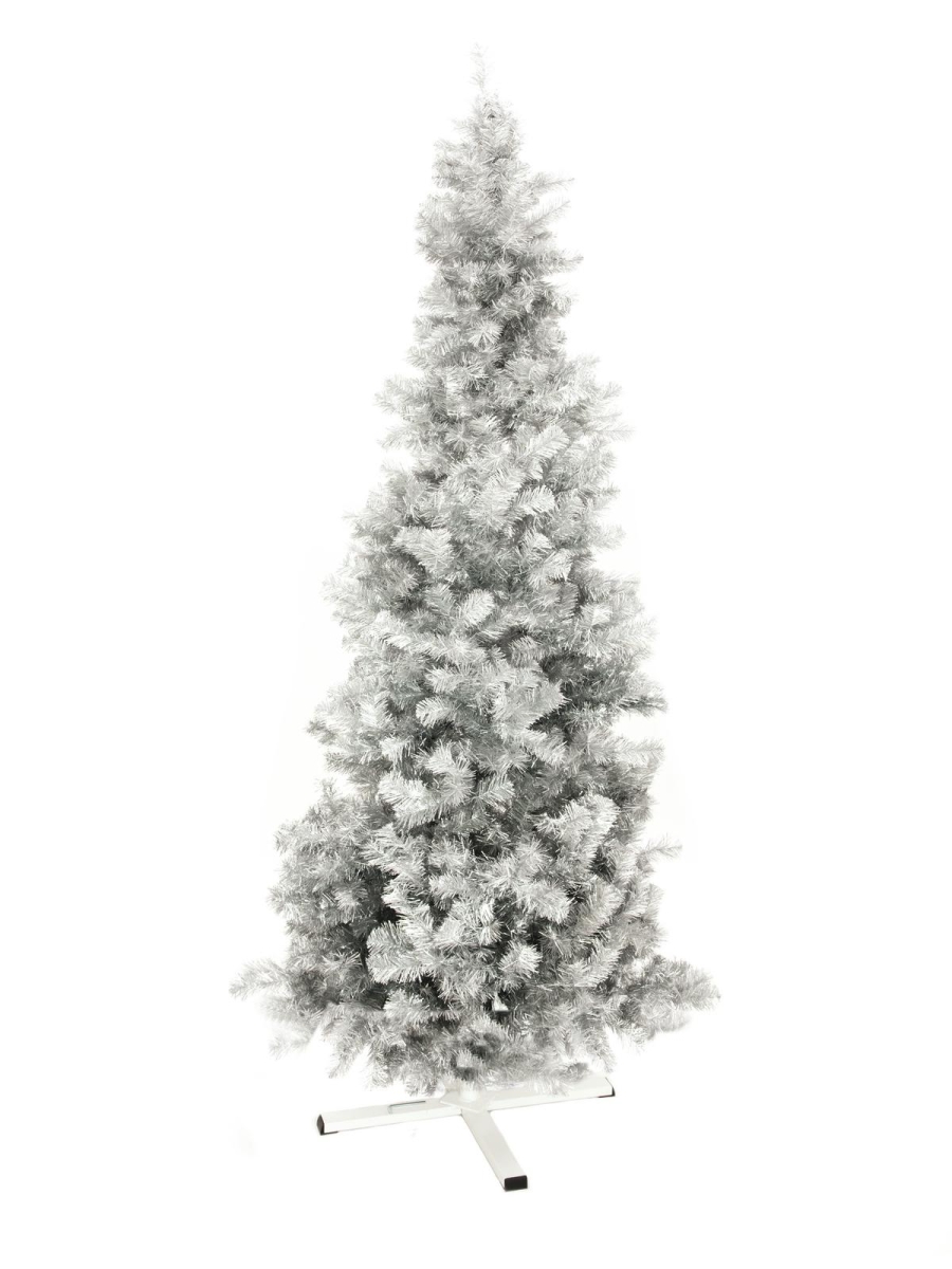 EUROPALMSFir tree FUTURA, silver metallic, 210cm