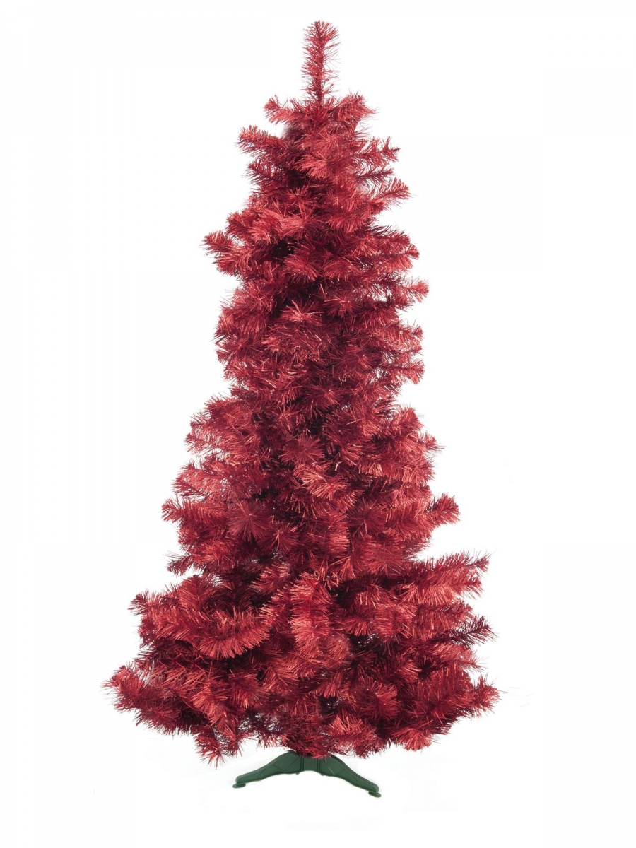 EUROPALMSFir tree FUTURA, red metallic, 210cm