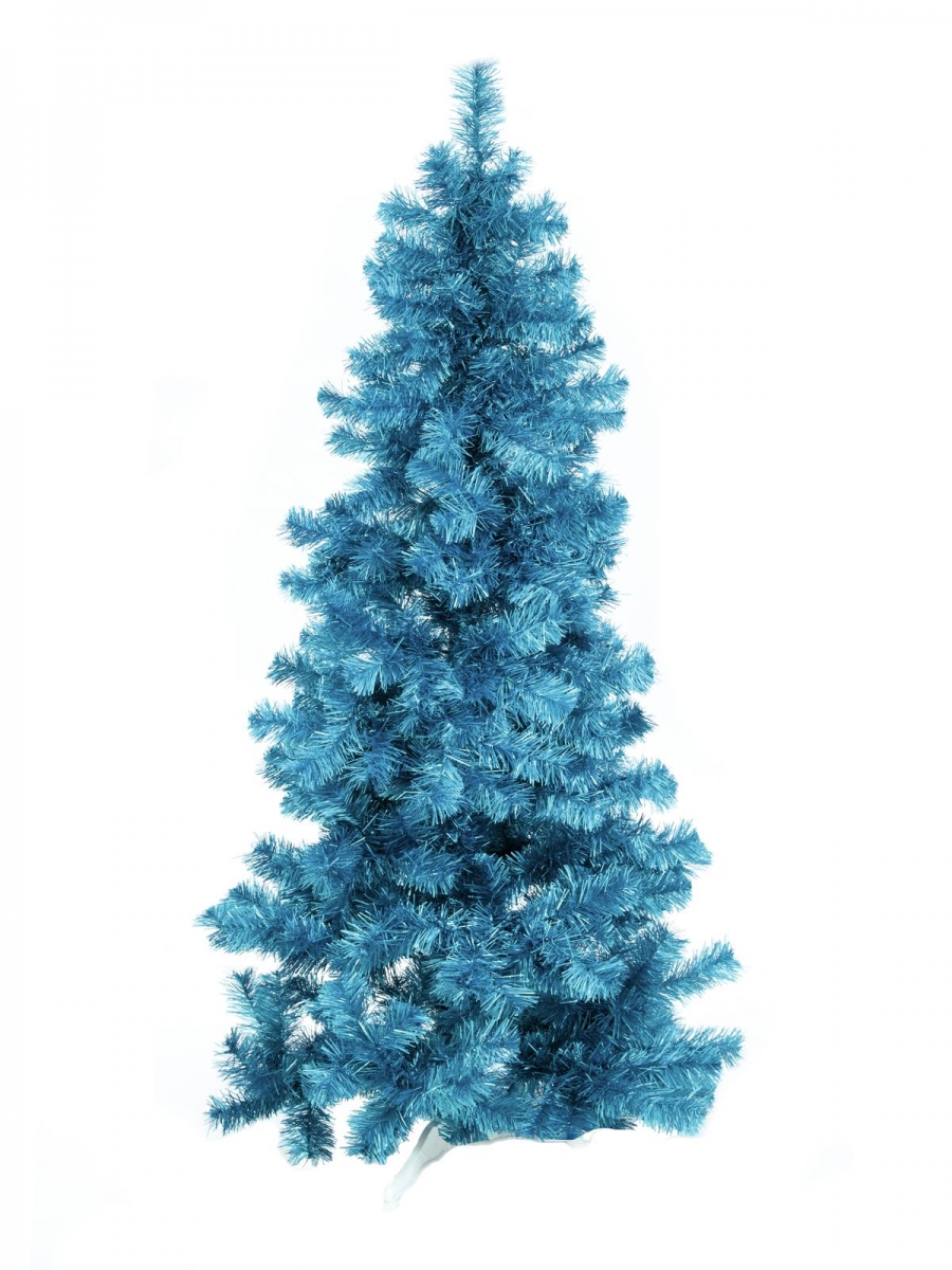 EUROPALMSFir tree FUTURA, turquoise metallic,210cm