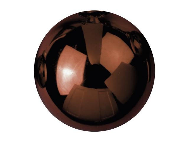 EUROPALMSDeco Ball 3,5cm, brown, shiny 48x