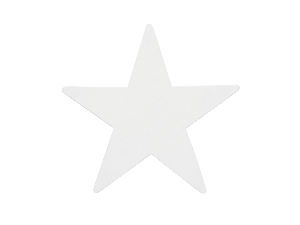 EUROPALMSSilhouette Star, white, 58cm