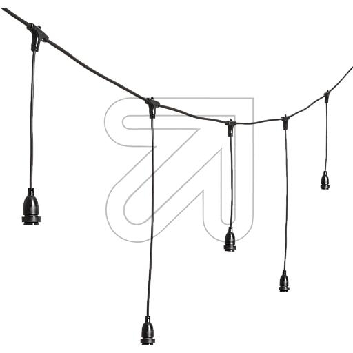 LottiLight curtain with 8 lamp sockets black 43824Article-No: 835270