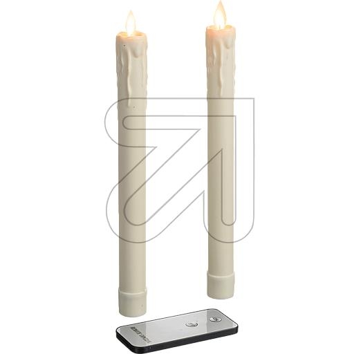 LUXALED candles set of 2 ivory 44562Article-No: 836000