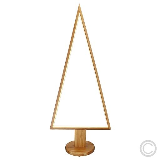 LUXALED wooden pyramid on base warm white 187 LEDs warm white Ø 16x32x76cm 47549Article-No: 836800