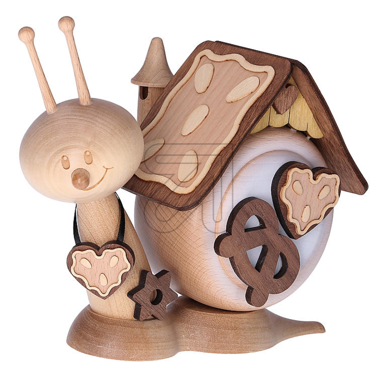 Drechslerei KuhnertSmoking snail Sunny gingerbread 37115Article-No: 838510