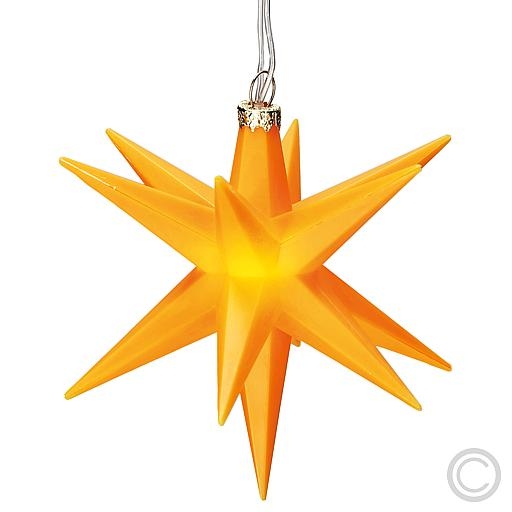 SAICOLED plastic Christmas star 1 LED Ø 12cm yellow CW62-1006Article-No: 839360