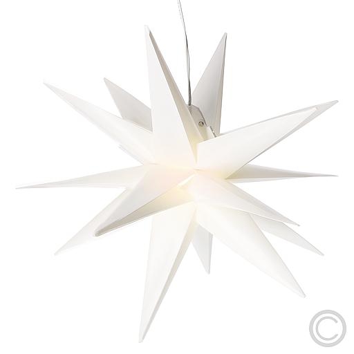 SAICOPlastic star 35cm white 1 LED CAS30190Article-No: 839400