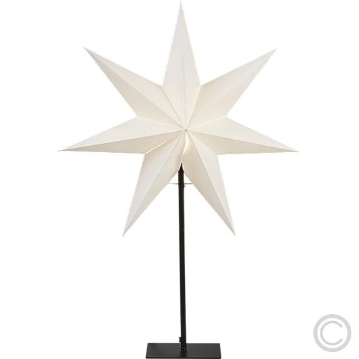 Best SeasonPaper candlestick Star Frozen 1 flame 52x80cm white 232-92Article-No: 842290