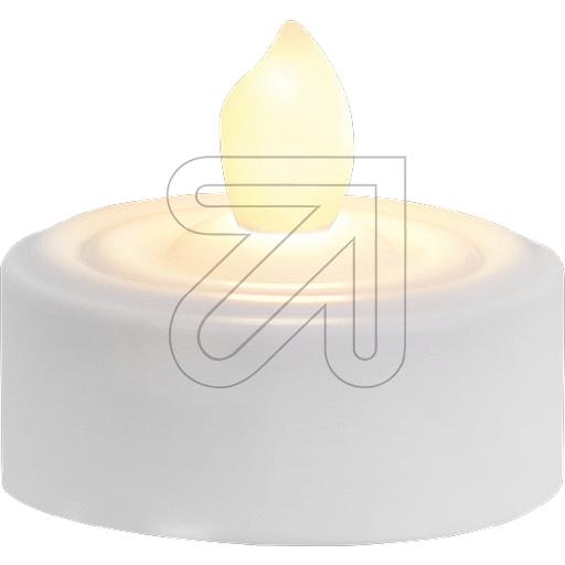 Best SeasonLED tea light Paulo with timer set of 2 2x1 LED Ø 3,5x2,8cm white 068-05-Price for 2 pcs.Article-No: 842500
