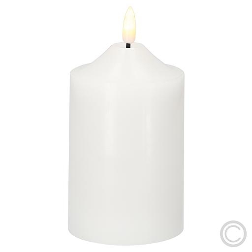 Best SeasonLED-Kerze Flamme 1 LED Ø 7,5x15cm weiß 064-08Artikel-Nr: 842735