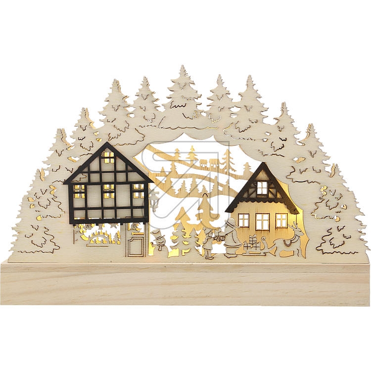 Heinz HANDELSKONTORCandle arch Christmas house 20636Article-No: 844525
