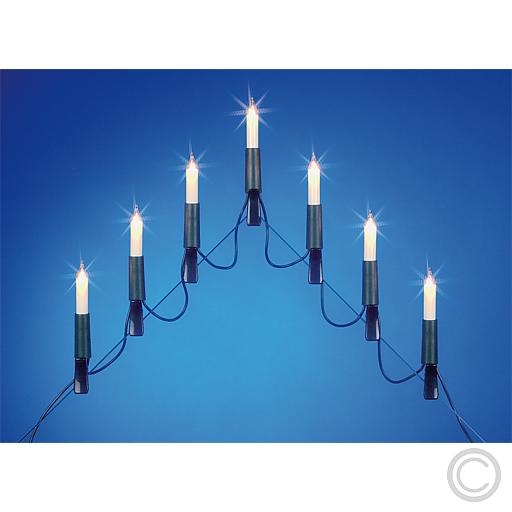 EGBCandle arch chain with small shaft candles total length 2.4m 24V/2W 10 flamesArticle-No: 849050