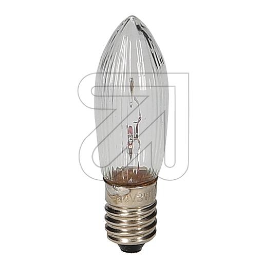 EGBTop candles corrugated for inside 14V/3W E10 clear 30-7421-Price for 3 pcs.Article-No: 849985