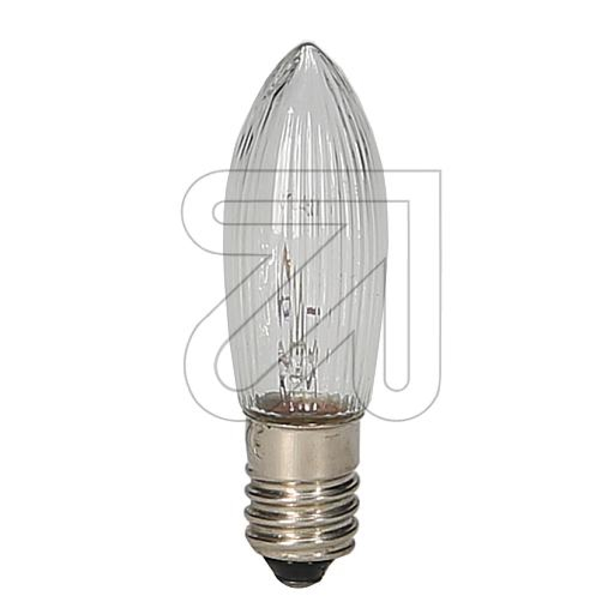 EGBTop candles fully corrugated 34V/3W E10 clear-Price for 3 pcs.Article-No: 849995