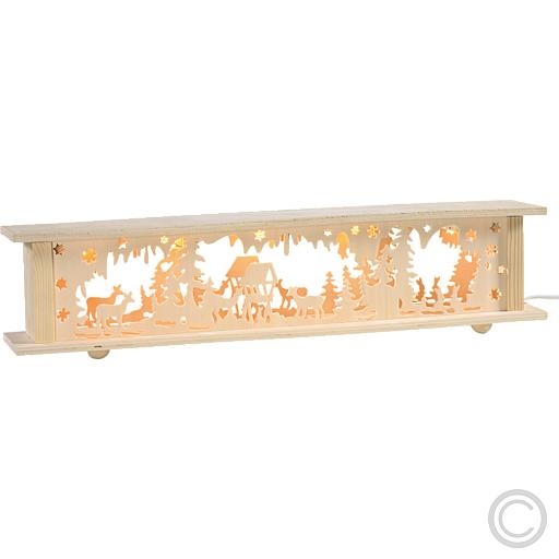 HeinzForest light arch increase with mini lights 24V/1.2W 10 flg. 57x12cm natural 11001Article-No: 855725