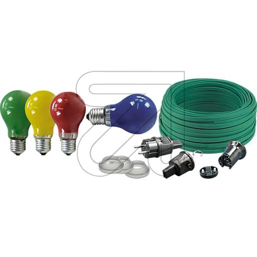 EGBIllu chain set with colored 25 W lampsArticle-No: 858500
