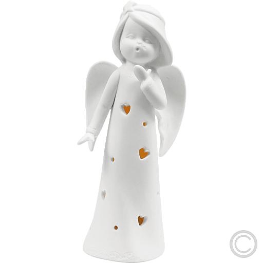 SAICOLED porcelain angel 1 LED 14cm warm white battery operation 3x LR44 CS24-1280-1Article-No: 861140