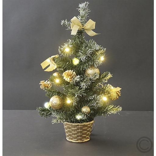 RiffelmacherLED table tree, battery-operated 2 Mignon 10 LEDs, warm white Ø 30x50cm 20257Article-No: 868585