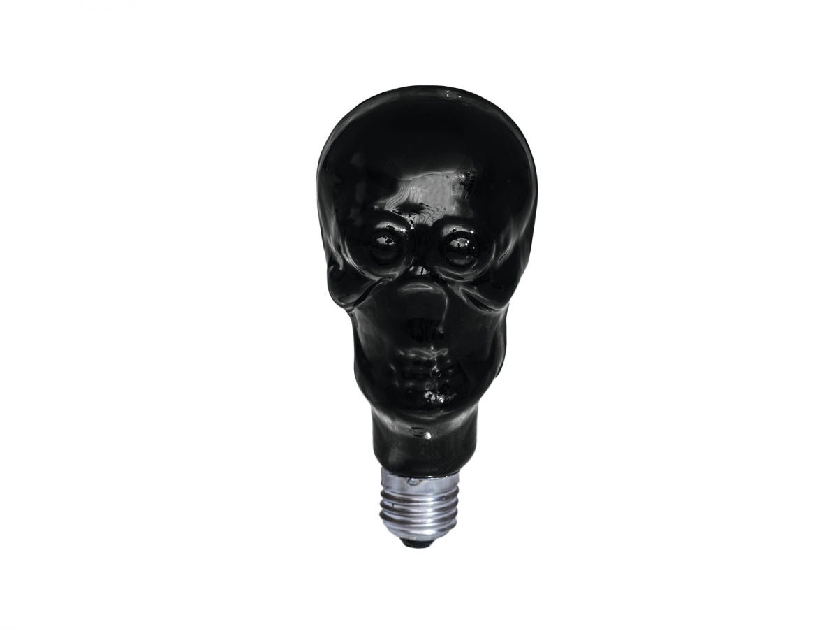 OMNILUXUV skull lamp 230V/75W E-27 80mm